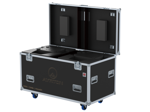 Santosom Moving Head Flight case PRO, 2x Ayrton Bora/Ghibli/Khamsin/Perseo