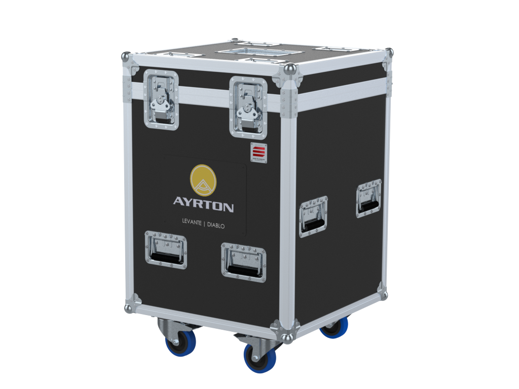 Santosom Flight case PRO, 2x Ayrton Levante/Diablo (no foam shell)