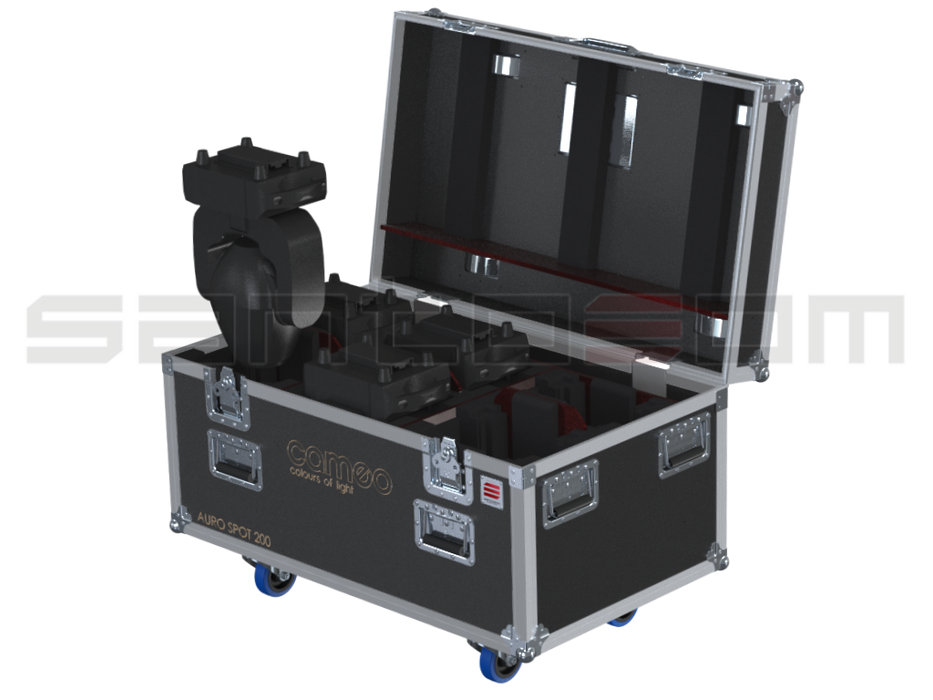 Santosom Moving Head Flight case PRO, 6x Cameo Auro Spot 200
