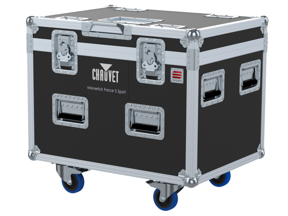 Santosom Moving Head Flight case PRO, 2x Chauvet Maverick Force S Spot