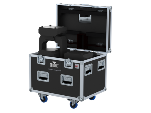 Santosom Moving Head Flight case PRO, 2x Chauvet Maverick Force S Spot