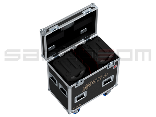 Santosom Moving Head Flight Case PRO, 2x Robe Pointe