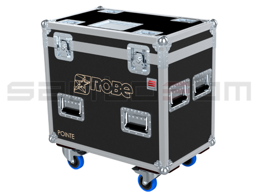 Santosom Moving Head Flight Case PRO, 2x Robe Pointe
