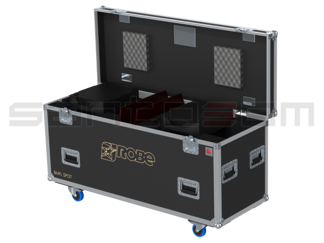 Santosom Moving Head Flight case PRO, 2x Robe BMFL Spot