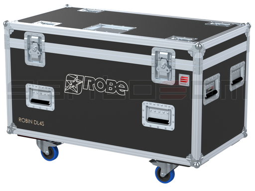 Santosom Moving Head Flight case PRO, 2x Robe Robin DL4