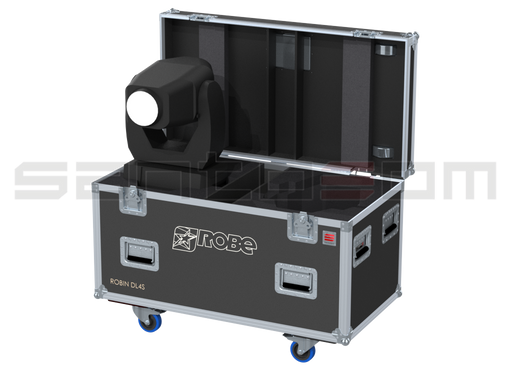Santosom Moving Head Flight case PRO, 2x Robe Robin DL4