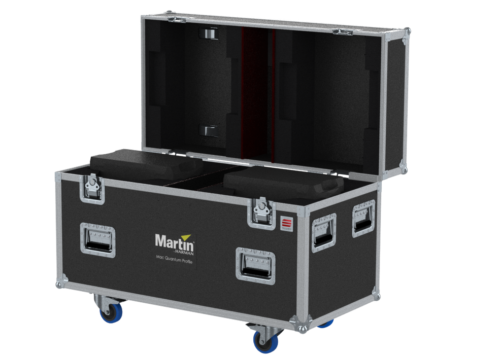 Santosom Moving Head Flight case PRO, 2x Martin Mac Quantum Profile