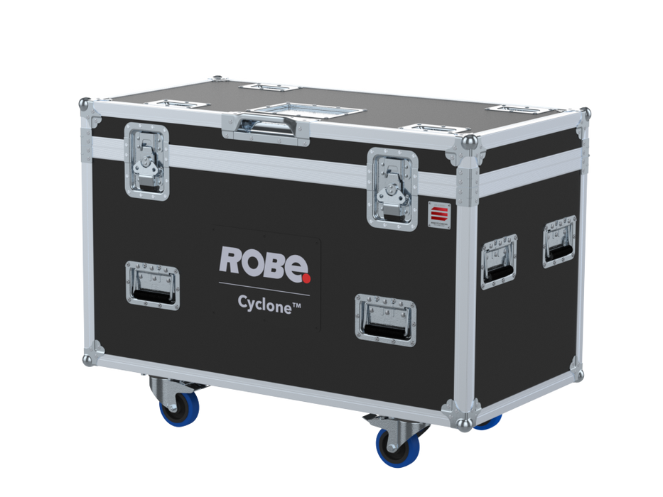 Santosom Moving Head Flight Case PRO, 2x Robe CYCLONE