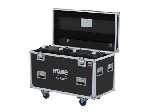 Santosom Moving Head Flight Case PRO, 2x Robe CYCLONE