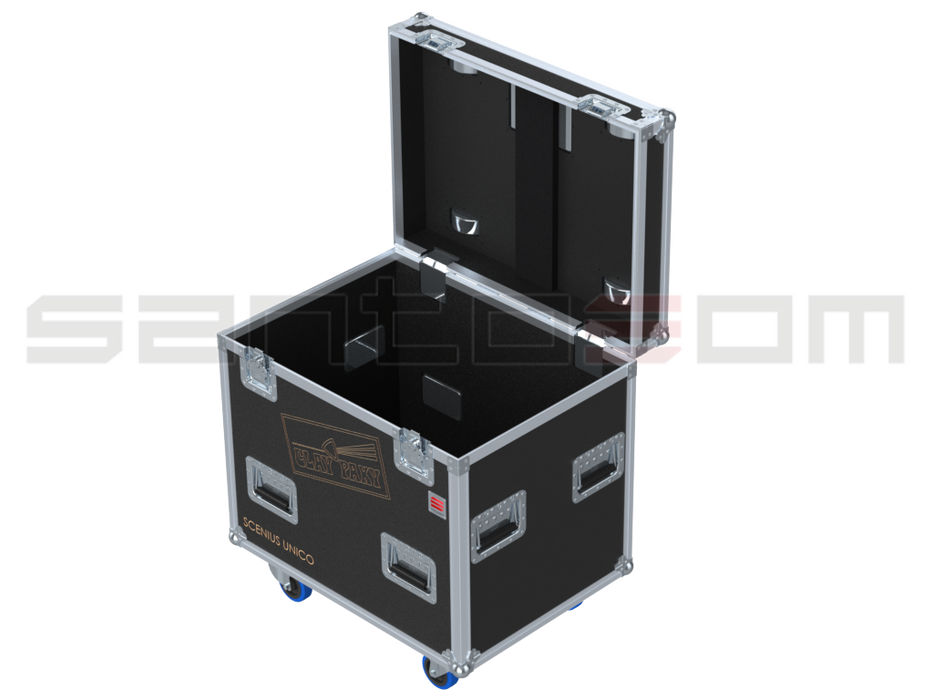 Santosom Moving Head Flight case PRO, Clay Paky Scénius Unico (No Foam shell)