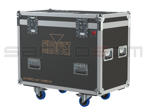 Santosom Moving Head Flight Case PRO, 2x Chauvet Maverick MK1 Hybrid R1
