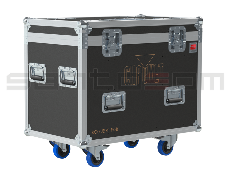 Santosom Moving Head Flight case, 4x Chauvet Rogue R1 FX-B