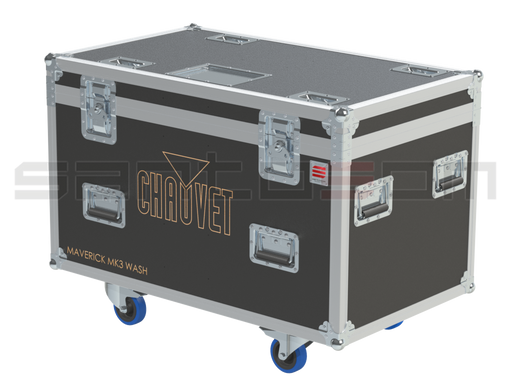 Santosom Moving Head Flight case PRO, 2x Chauvet Maverick MK3 WASH