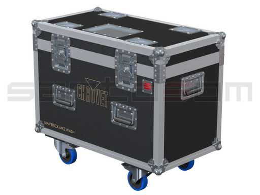 Santosom Moving Head Flight case PRO, 2x Chauvet Maverick MK2 Wash