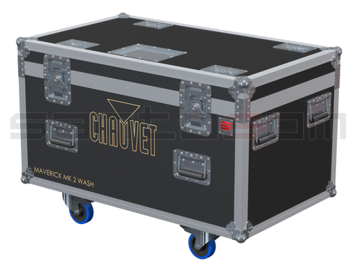 Santosom Moving Head Flight case PRO, 4x Chauvet Maverick MK2 Wash / MK Pyxis