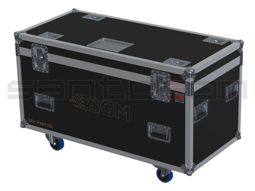 Santosom Moving Head Flight case PRO, 2x SGM Idea Wash 700