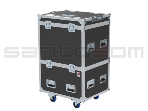 Santosom Moving Head Flight Case PRO-3, 8x Showtec Phantom 130 Spot