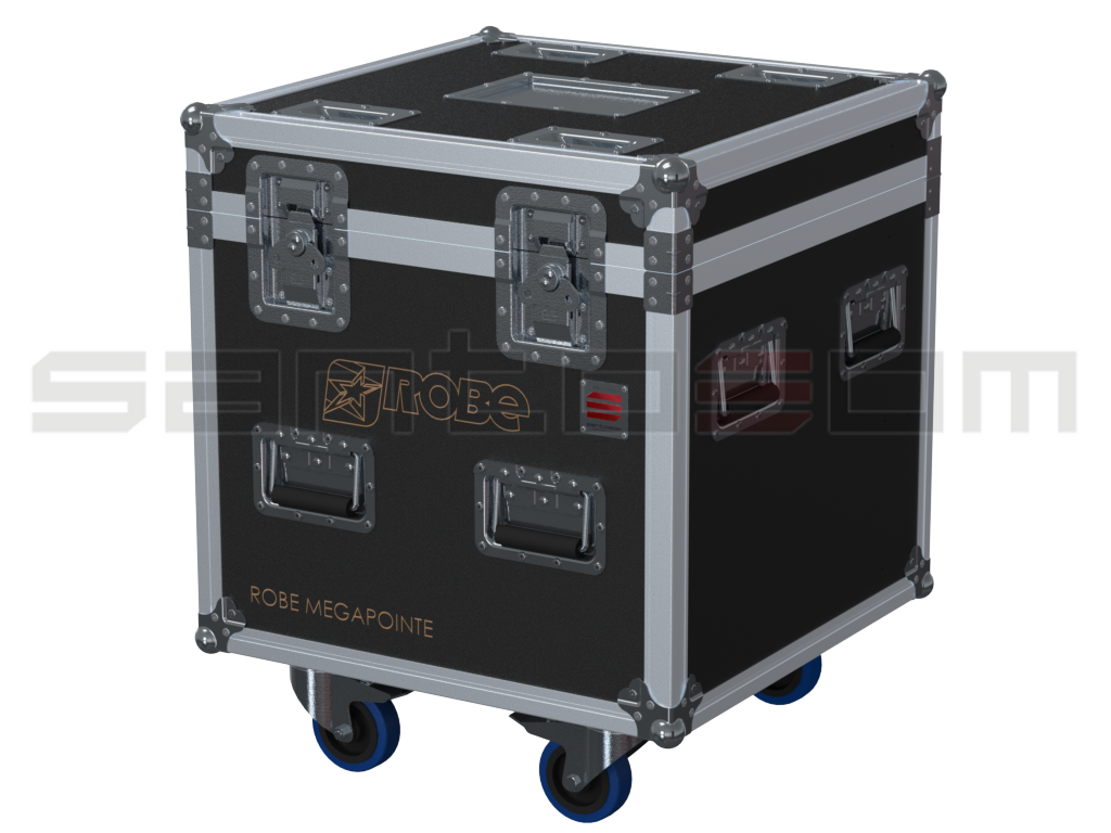 Santosom Moving Head Flight Case PRO, 1x Robe MegaPointe (No Foam shell)