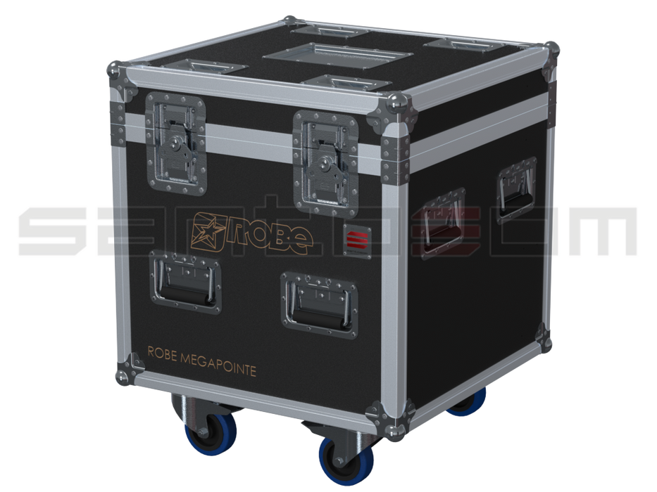 Santosom Moving Head Flight Case PRO, 1x Robe MegaPointe (No Foam shell)