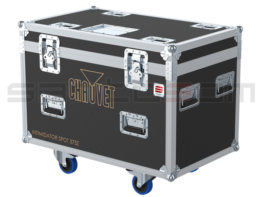 Santosom Moving Head Flight case PRO, 4x Chauvet Intimidator Spot 375Z IRC