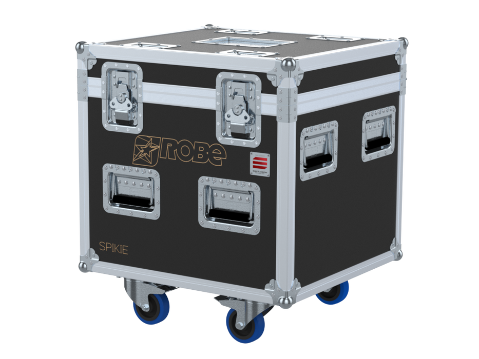 Santosom Moving Head Flight case PRO, 4x Robe SPIKIE (no foam shell)