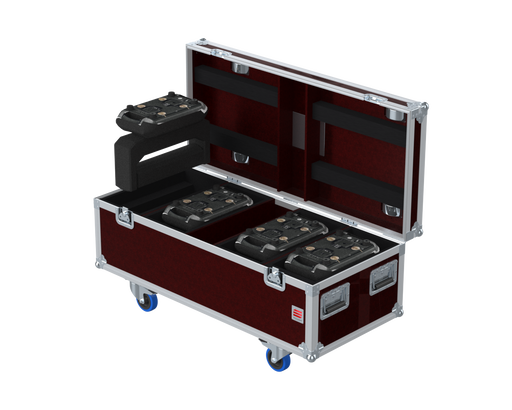 Santosom Flight case ECO, 4x Eurolite Led TMH-X Bar 5