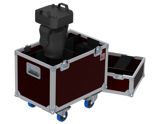 Santosom Moving Head Flight case ECO, 2x EUROLITE LED TMH-75 Hybrid