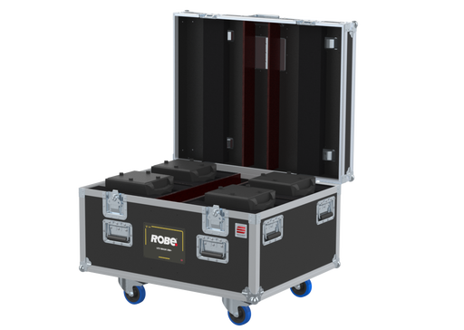 Santosom Moving Head Flight case PRO, 4x Robe Led Wash 300+