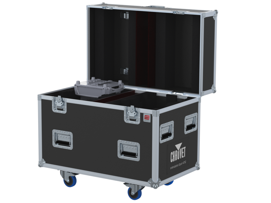 Santosom Moving Head Flight case PRO, 4x Chauvet Intimidator Spot 475Z Clamps On