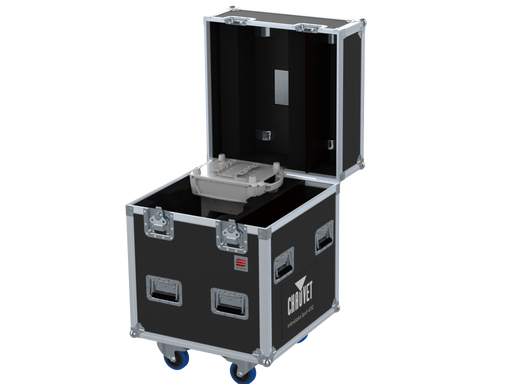 Santosom Moving Head Flight case PRO, 2x Chauvet Intimidator Spot 475Z Clamps On