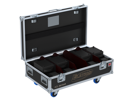 Santosom Moving Head Flight case PRO, 4x Elation ACL 360 Bar