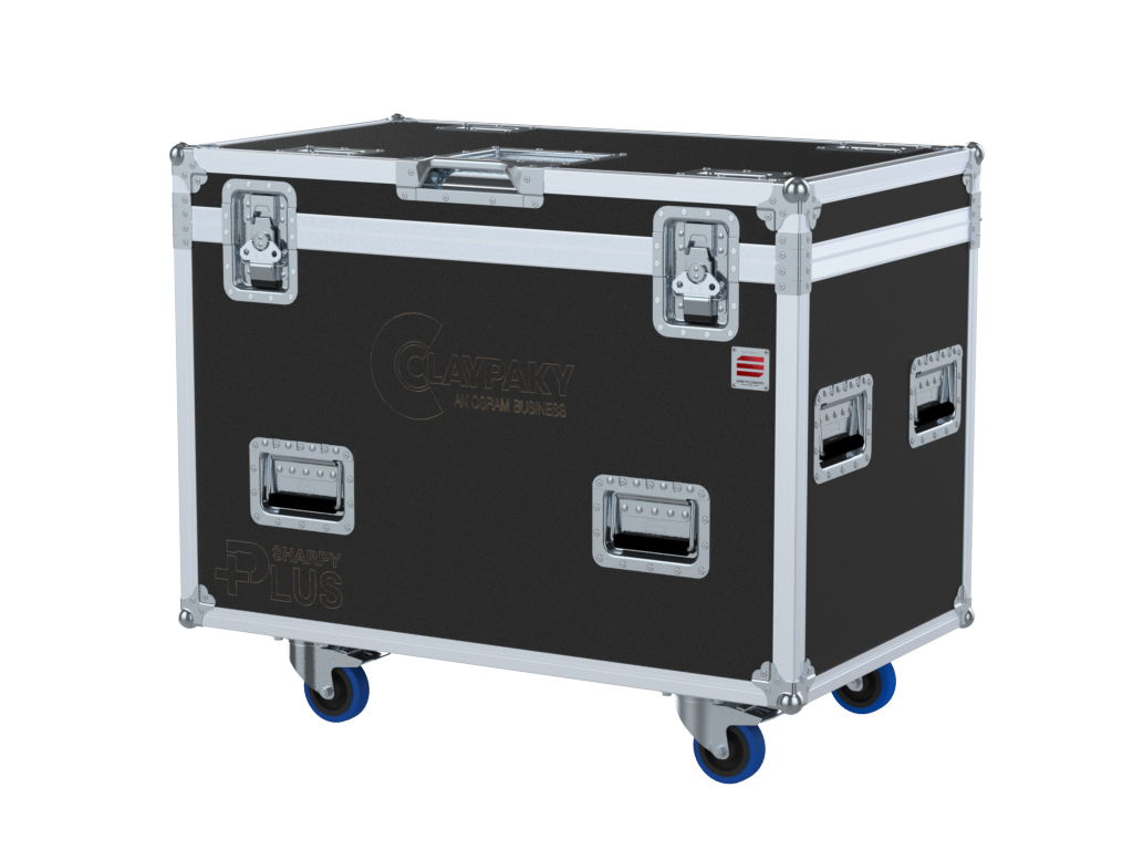 Santosom Moving Head Flight case PRO, 2x Clay Paky Sharpy Plus CD3000