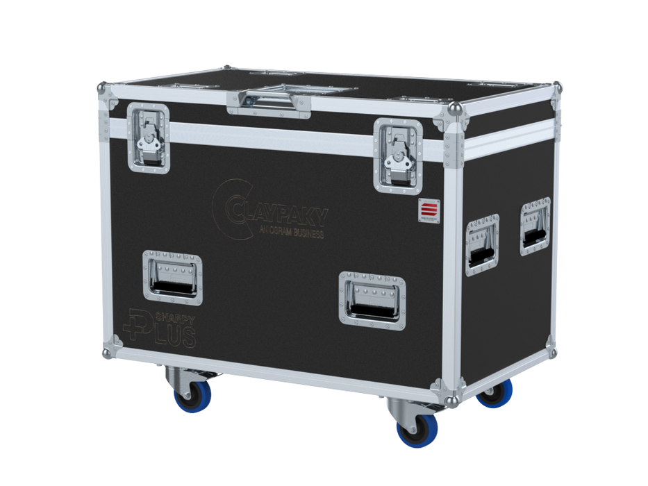 Santosom Moving Head Flight case PRO, 2x Clay Paky Sharpy Plus CD3000