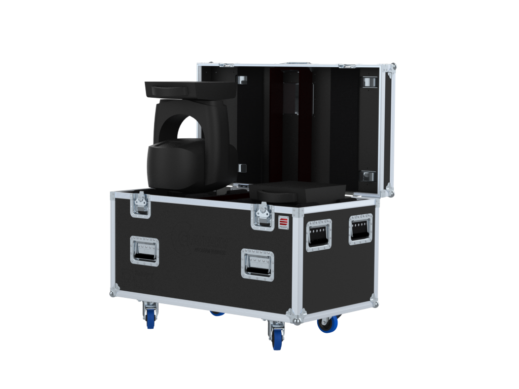Santosom Moving Head Flight case PRO, 2x Clay Paky Sharpy Plus CD3000