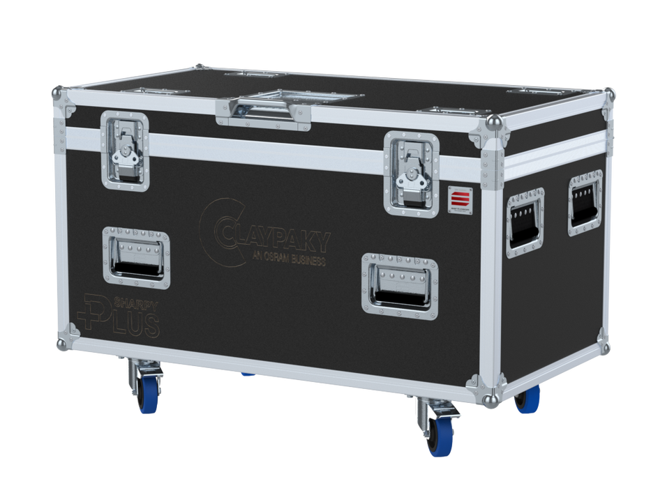 Santosom Moving Head Flight case PRO, 2x Clay Paky Sharpy Plus CD3000