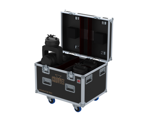 Santosom Moving Head Flight case PRO, 4x Chauvet Intimidator Trio