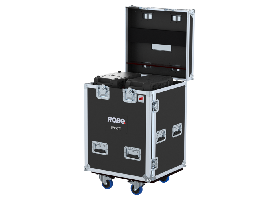 Santosom Moving Head Flight case PRO, 2x Robe Esprite