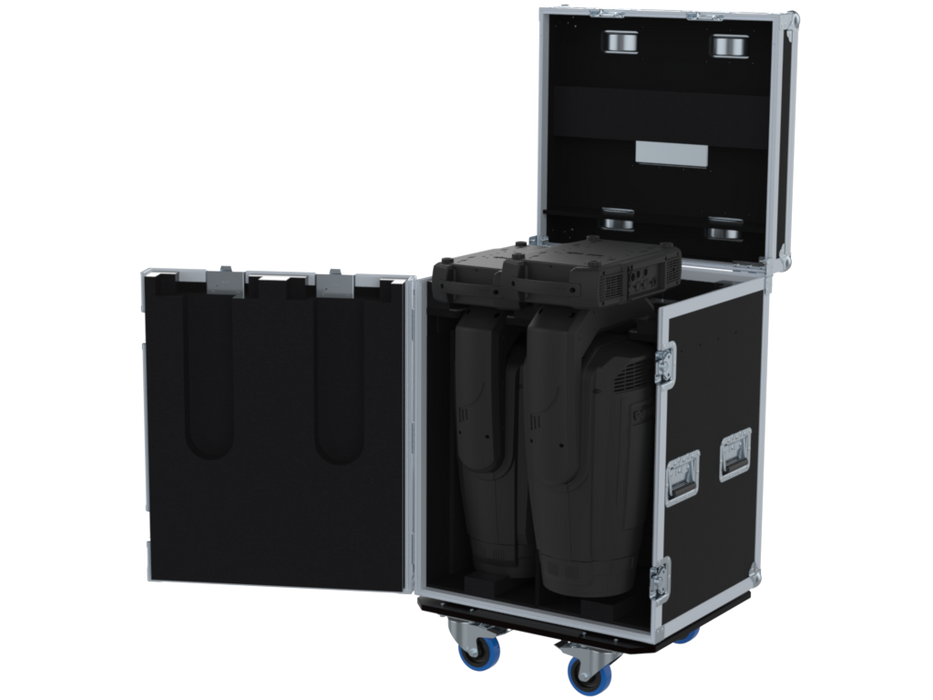 Santosom Moving Head Flight case PRO, 2x Robe Esprite