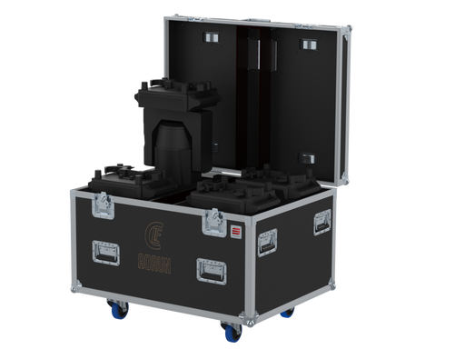 Santosom Moving Head Flight case PRO, 4x CLF AORUN