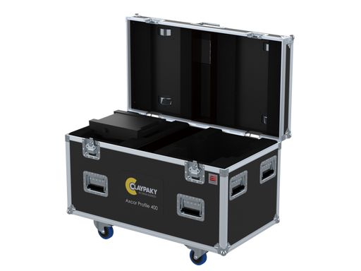 Santosom Moving Head Flight case PRO, 2x Clay Paky Axcor 400 Profile