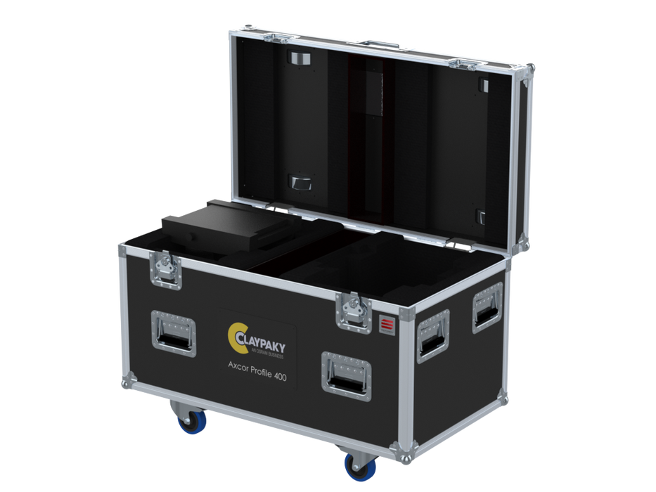 Santosom Moving Head Flight case PRO, 2x Clay Paky Axcor 400 Profile