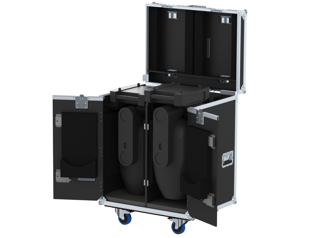 Santosom Moving Head Flight case PRO, 2x Clay Paky Axcor Profile 600