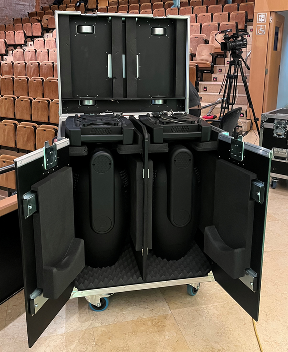 Santosom Moving Head Flight case PRO, 2x Clay Paky Axcor Profile 600