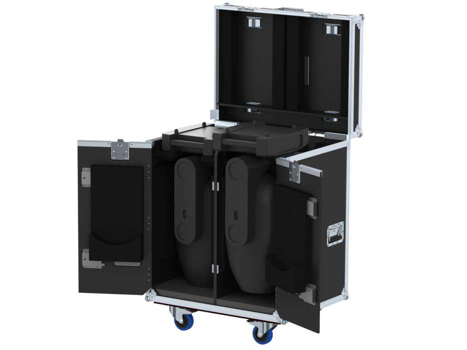 Santosom Moving Head Flight case PRO, 2x Clay Paky Axcor Profile 600