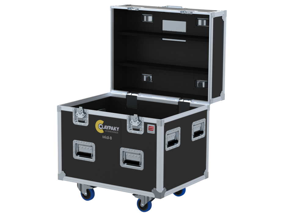 Santosom Moving Head Flight case PRO, 2x Clay Paky Midi-B