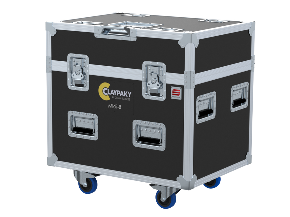 Santosom Moving Head Flight case PRO, 2x Clay Paky Midi-B