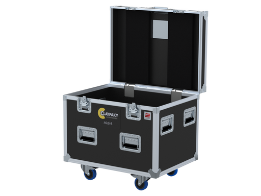 Santosom Moving Head Flight case PRO, 2x Clay Paky Midi-B (No Foam)