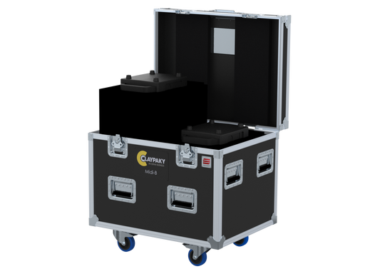Santosom Moving Head Flight case PRO, 2x Clay Paky Midi-B (No Foam)