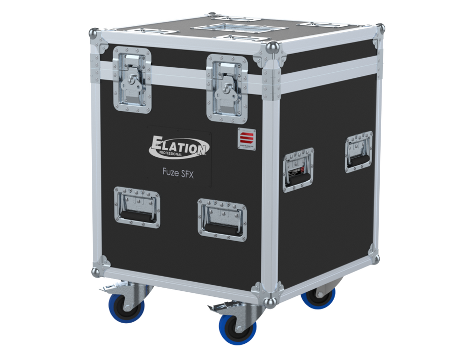 Santosom Moving Head Flight case PRO, 2x Elation Fuze SFX