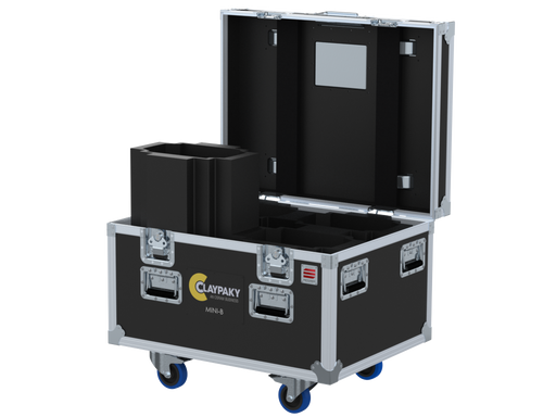 Santosom Flight case PRO, 4x Clay Paky Mini-B (No foam)